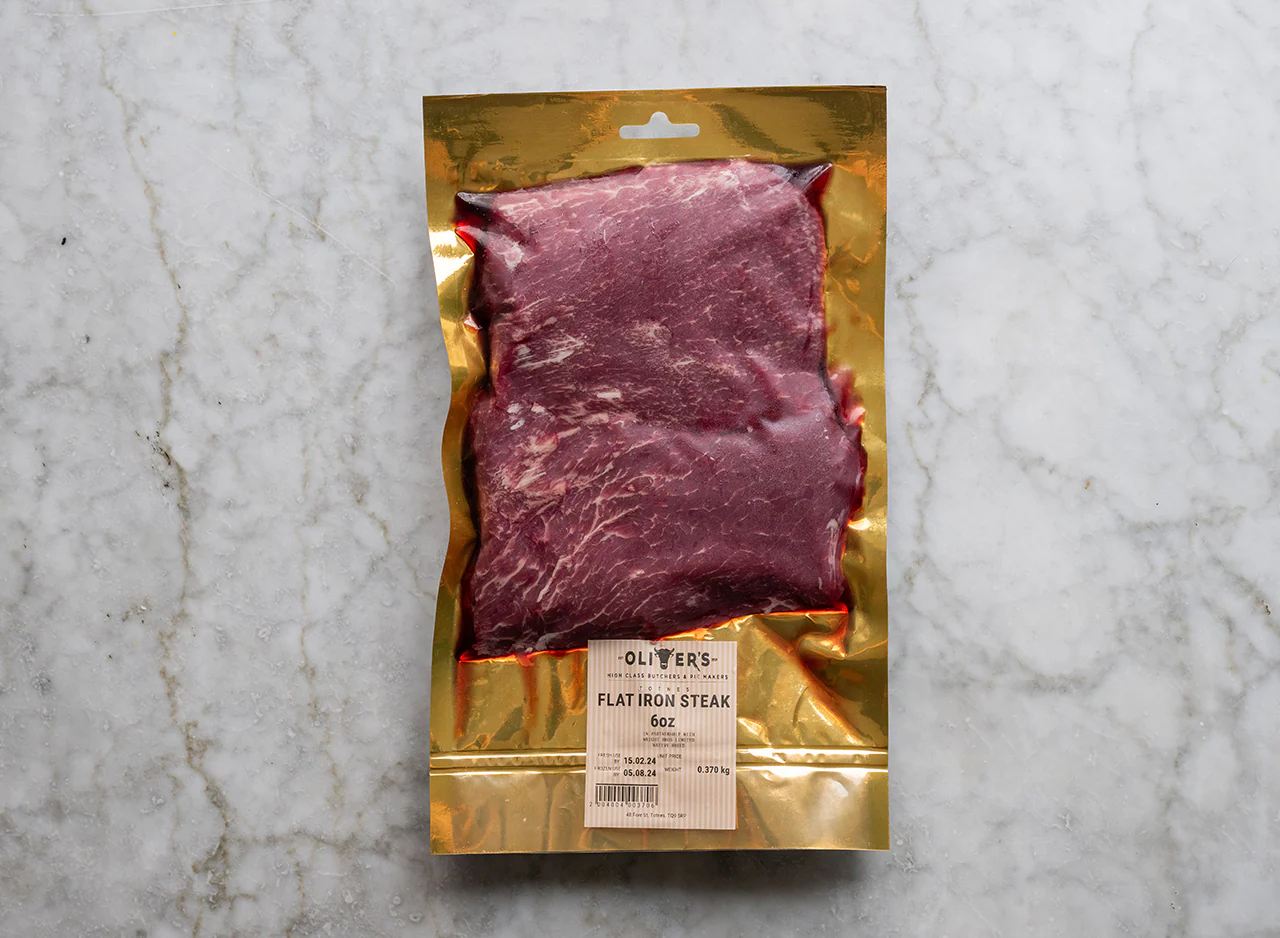 Olivers Butchers Flat Iron Steaks x 2 - Image 5