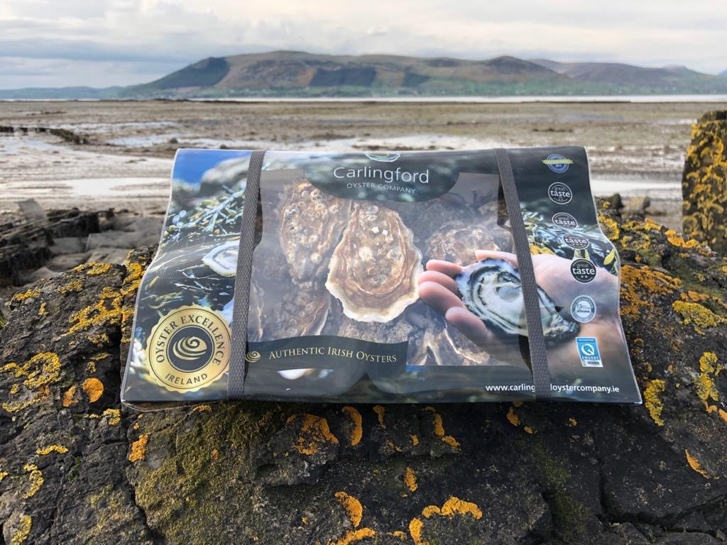 Fresh Carlingford Oysters x 12 - Image 4