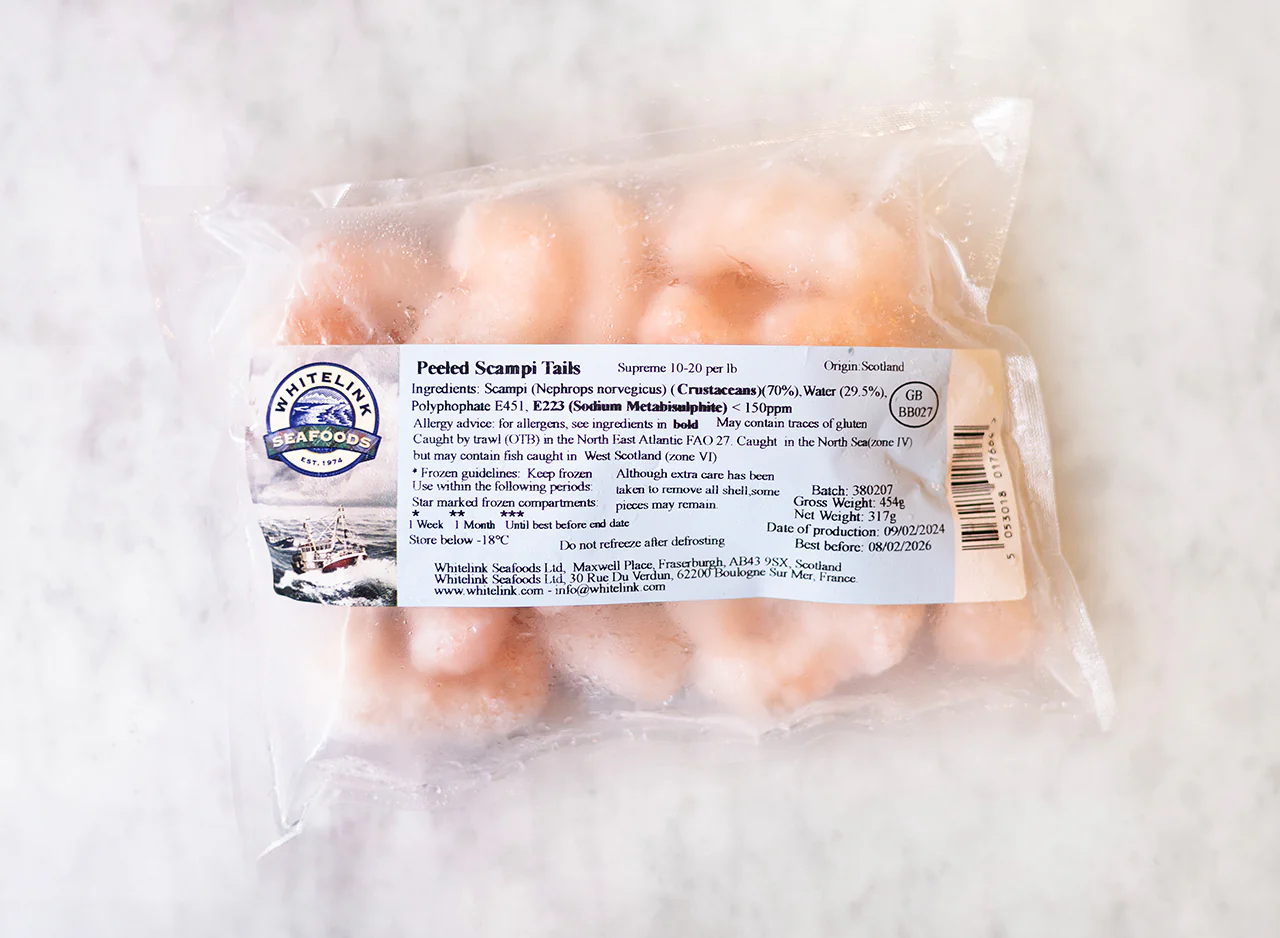 Jumbo Peeled Scampi Tails - Image 2