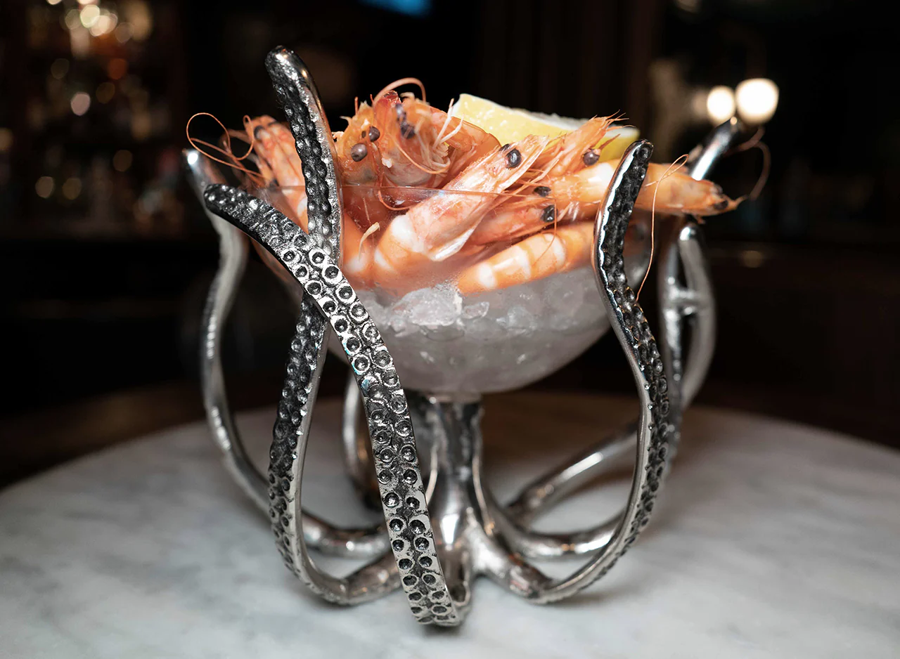 Mini Octopus Stand & Glass Bowl - Image 4