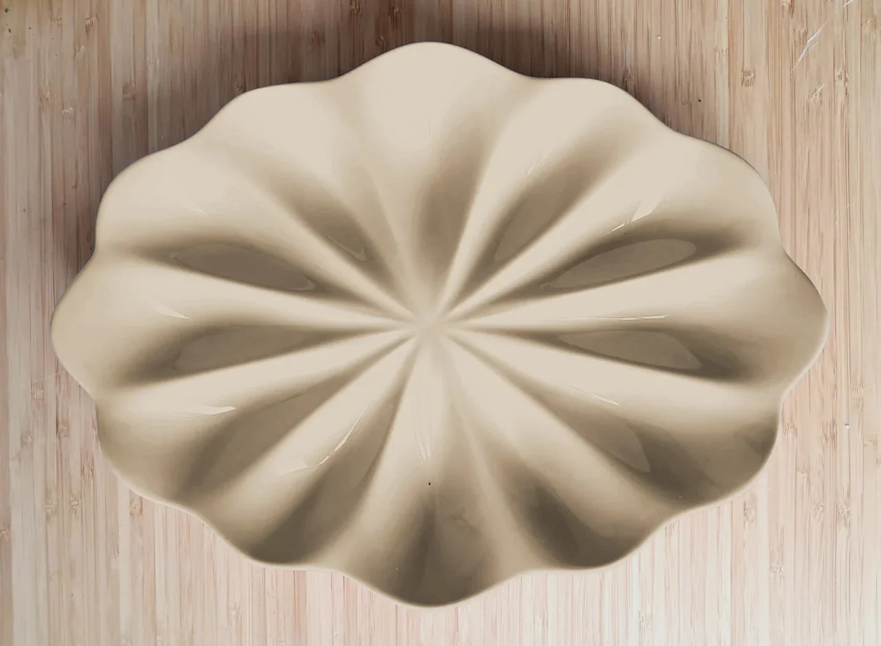 Dozen Oyster Serving Plate