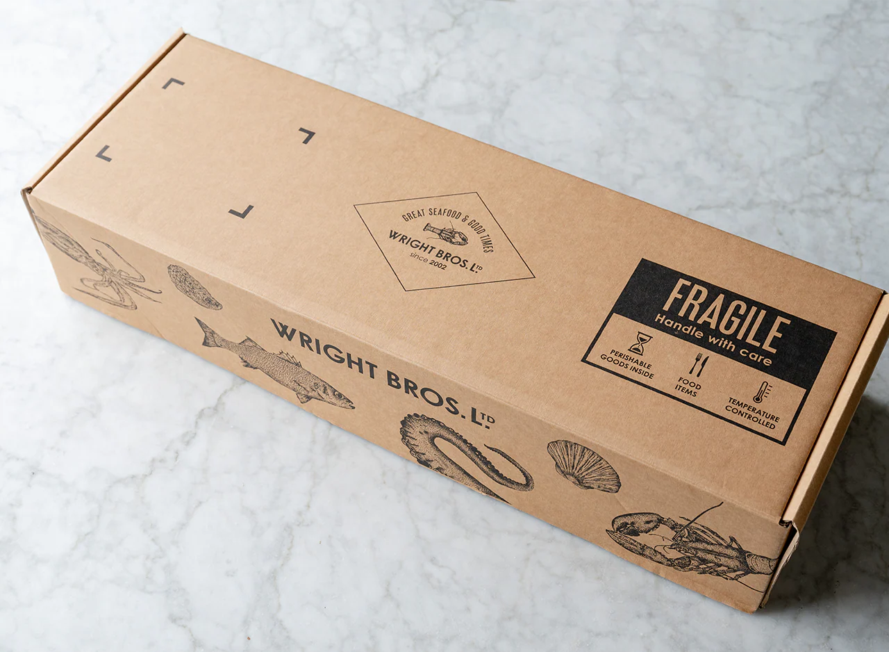 Whole Smoked Side of Salmon Gift Box with Tea Towel - Image 5
